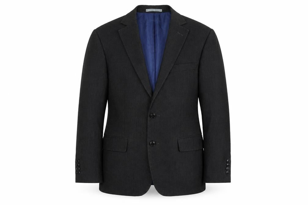 Marks and Spencer Mens Grey Polyester Jacket Suit Jacket Size 38 Regular