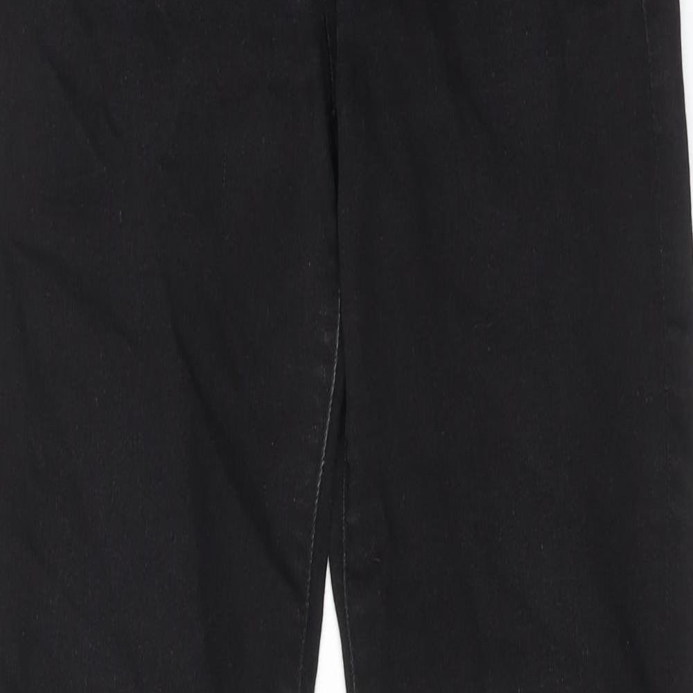 H&M Womens Black Cotton Skinny Jeans Size 25 in L32 in Regular Zip