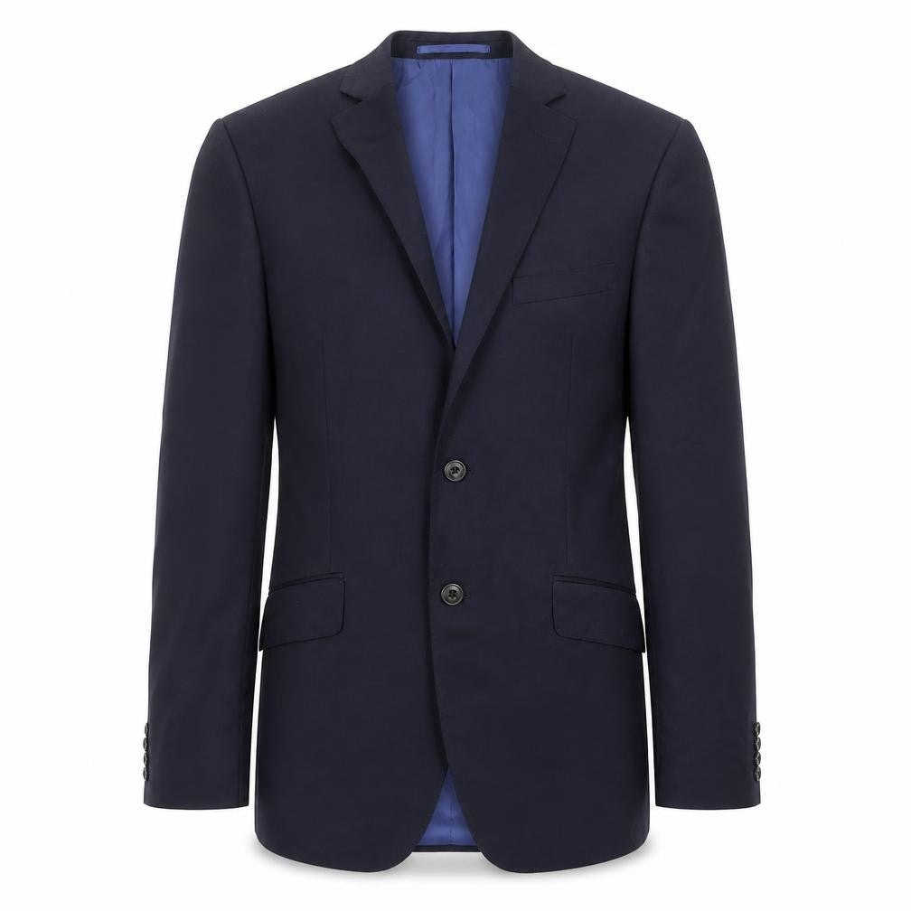 Marks and Spencer Mens Blue Wool Jacket Suit Jacket Size 38 Regular