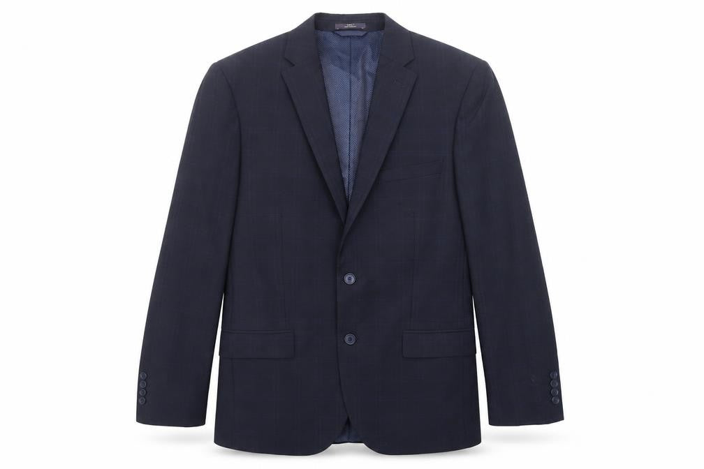 Marks and Spencer Mens Blue Wool Jacket Suit Jacket Size 40 Regular