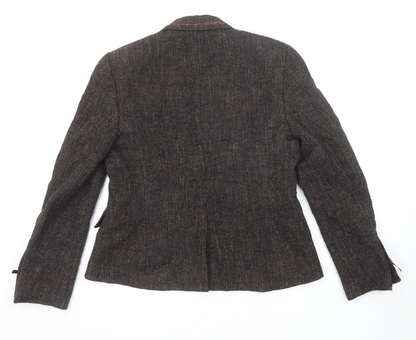 Sand Copenhagen Womens Black Jacket Blazer Size 12 Button