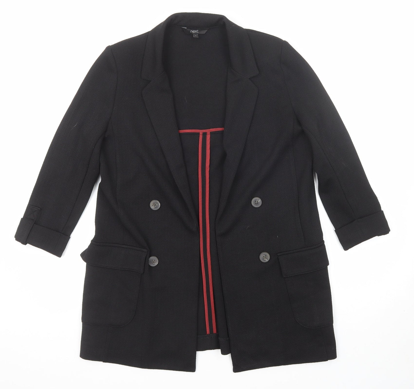 NEXT Womens Black Jacket Blazer Size 8