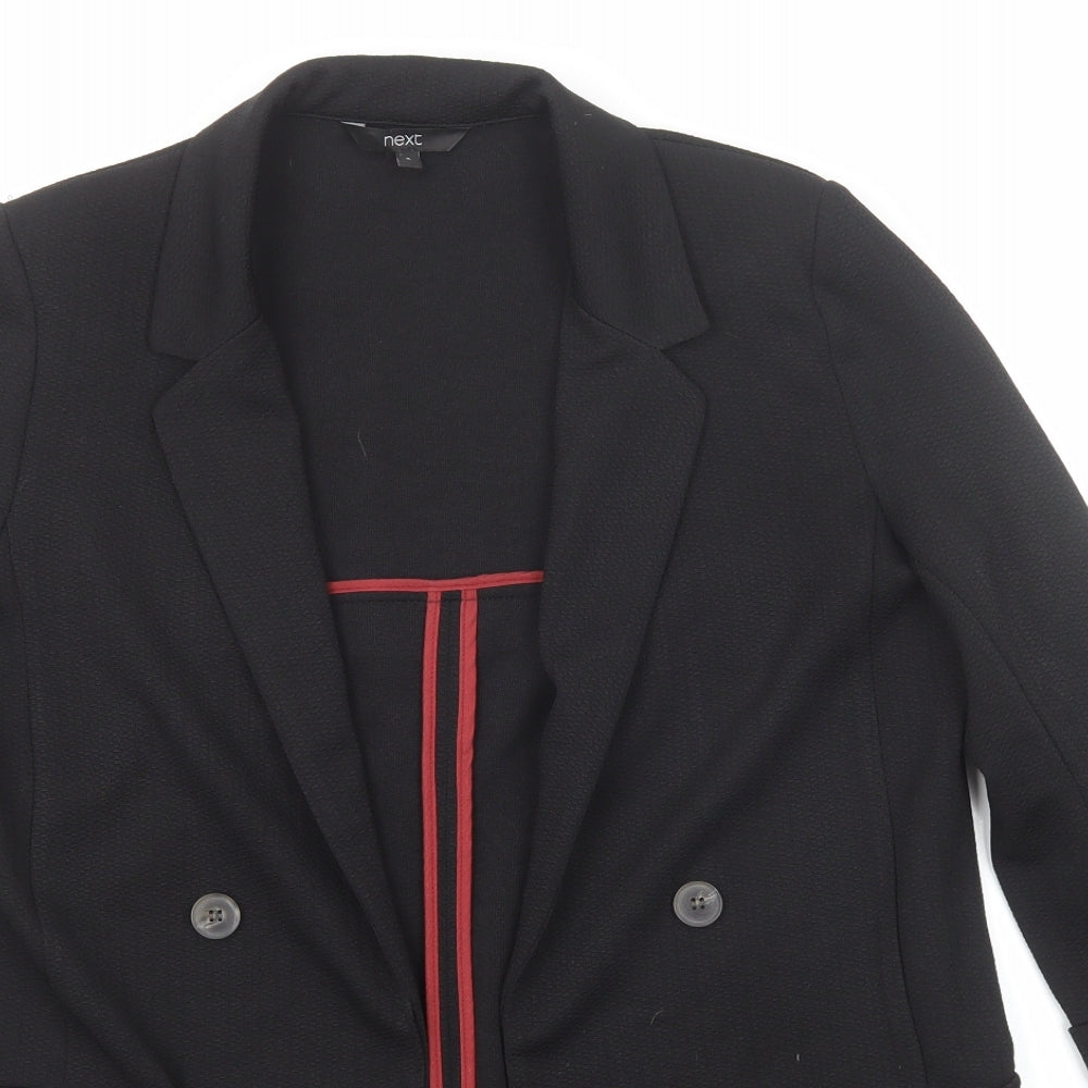 NEXT Womens Black Jacket Blazer Size 8