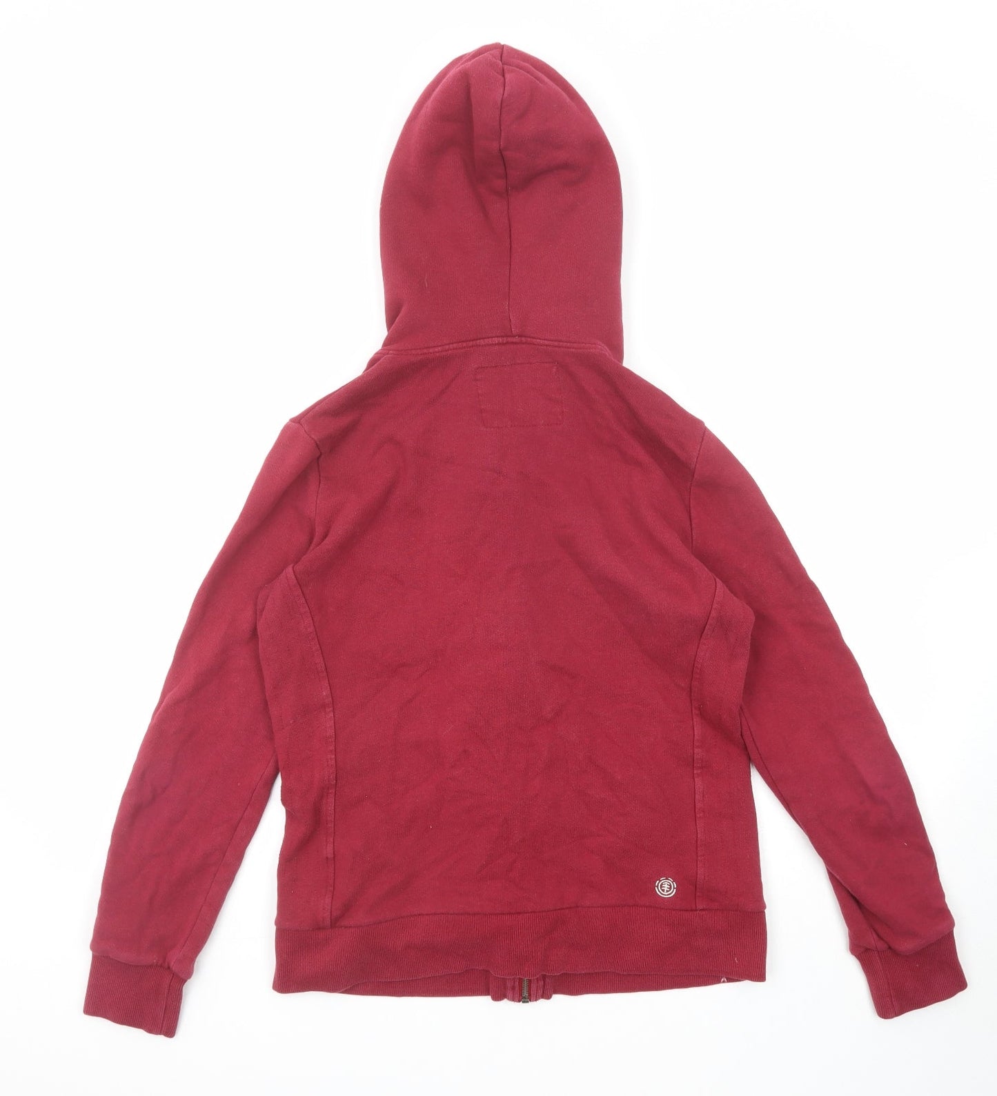 Element Womens Red Cotton Jacket Size M Zip