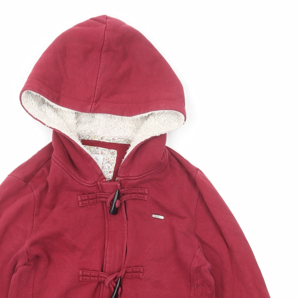 Element Womens Red Cotton Jacket Size M Zip
