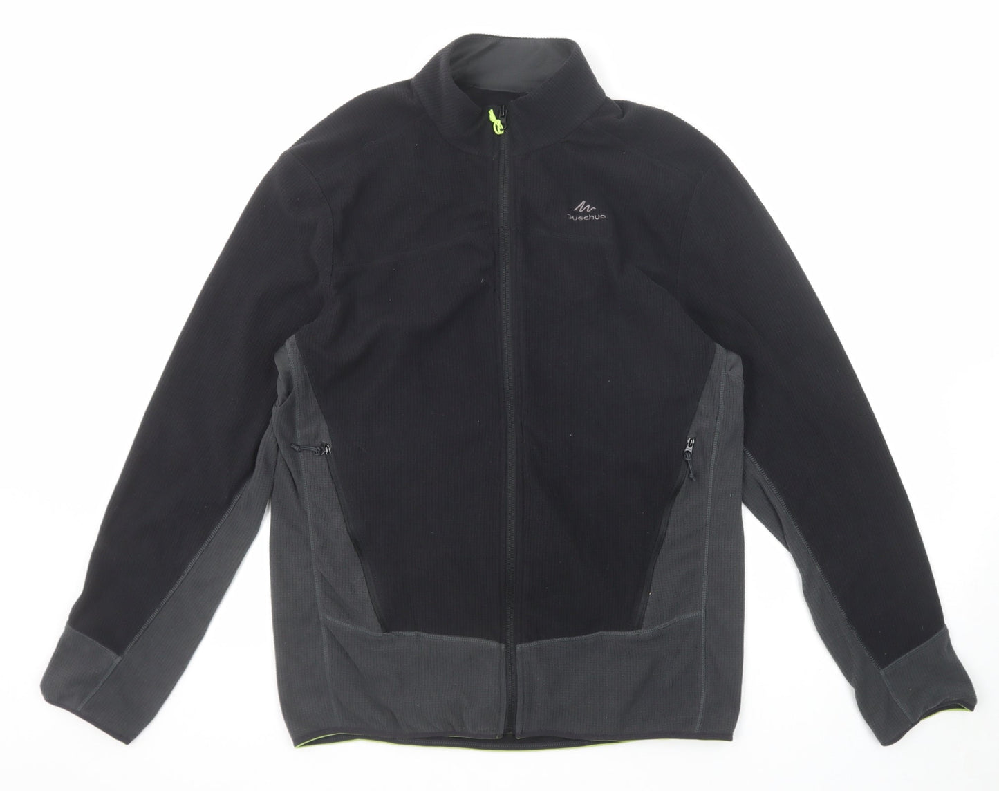 DECATHLON Mens Black Jacket Size M Zip