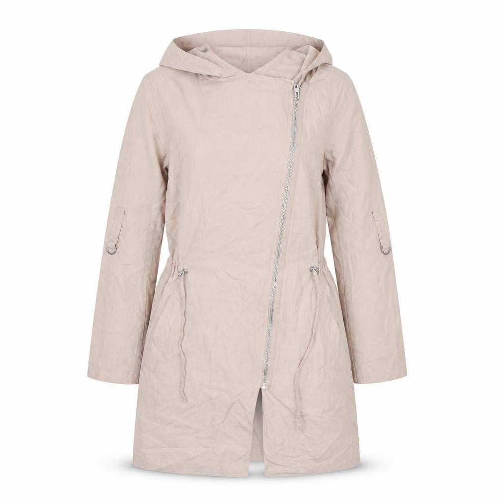 Divided by H&M Womens Pink Parka Coat Size 10 Zip