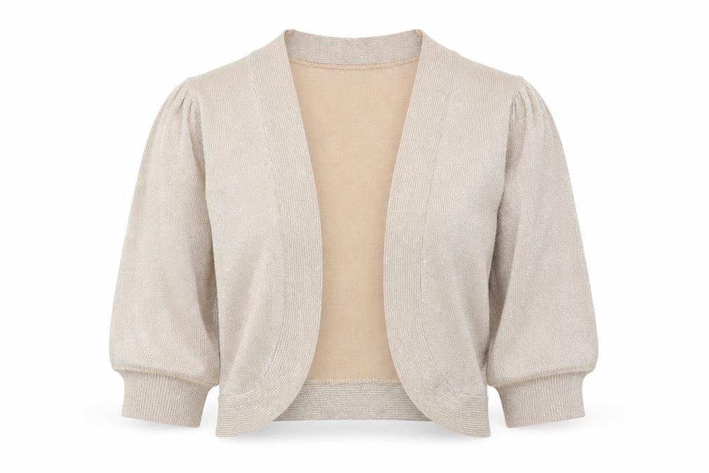 Dorothy Perkins Womens Brown V-Neck Viscose Cardigan Jumper Size 14 - Cropped