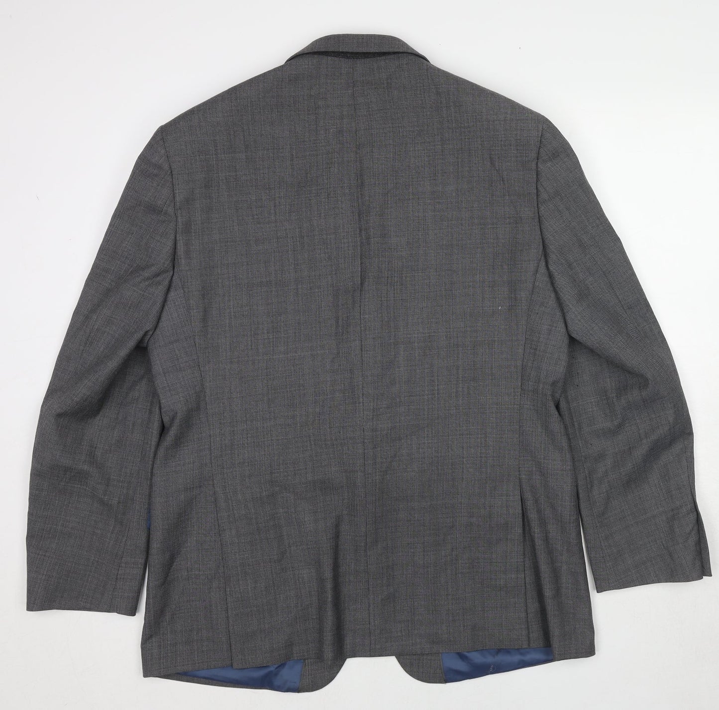Marks and Spencer Mens Grey Wool Jacket Suit Jacket Size 44 Regular