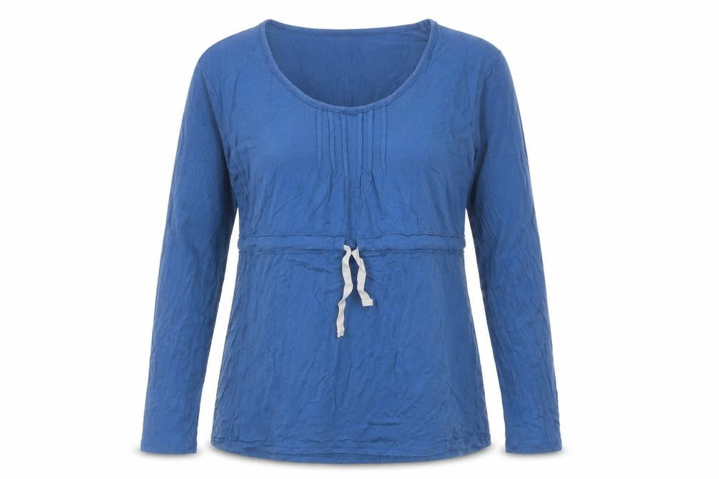 Womens UK Size L Kenneth Cole Reaction Blue Modal T-Shirt