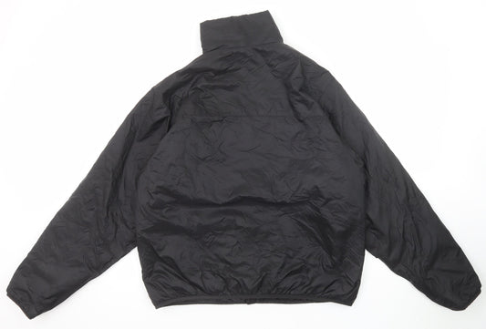 H&M Mens Black Jacket Size S Zip