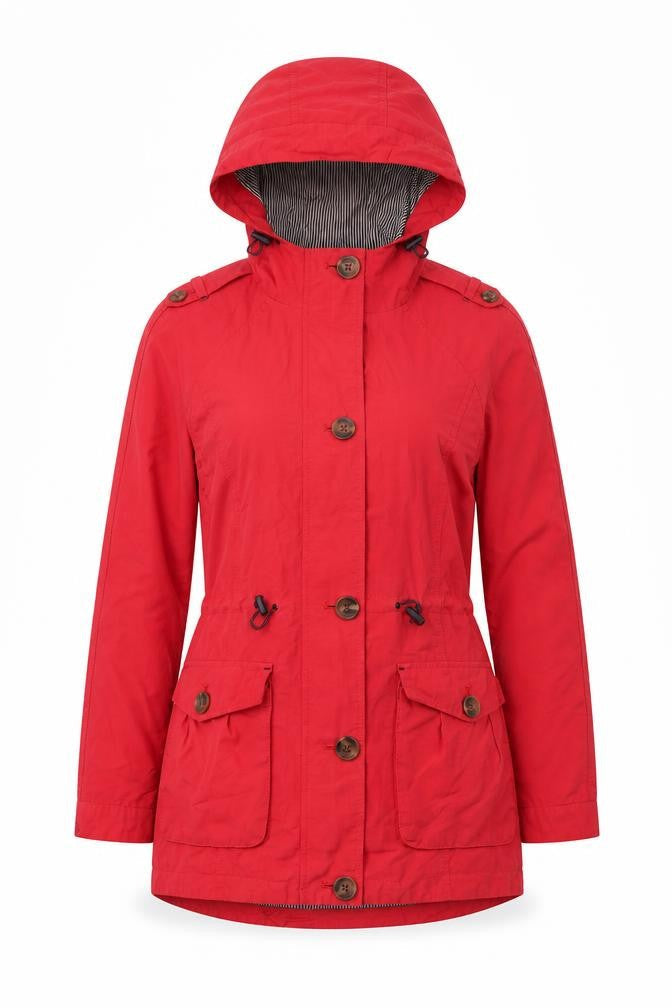 Per Una Womens Red Jacket Size 8 Zip