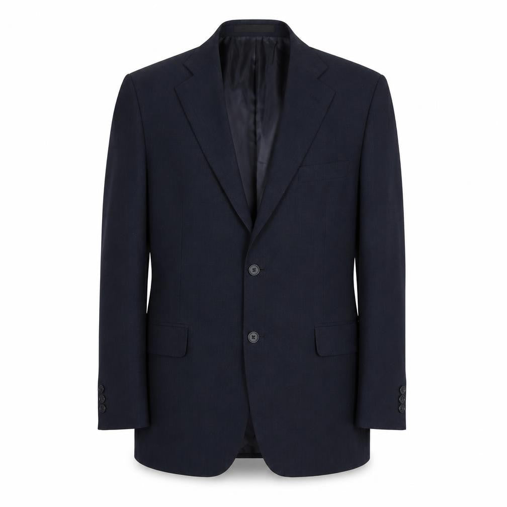 Marks and Spencer Mens Blue Polyester Jacket Suit Jacket Size 42 Regular