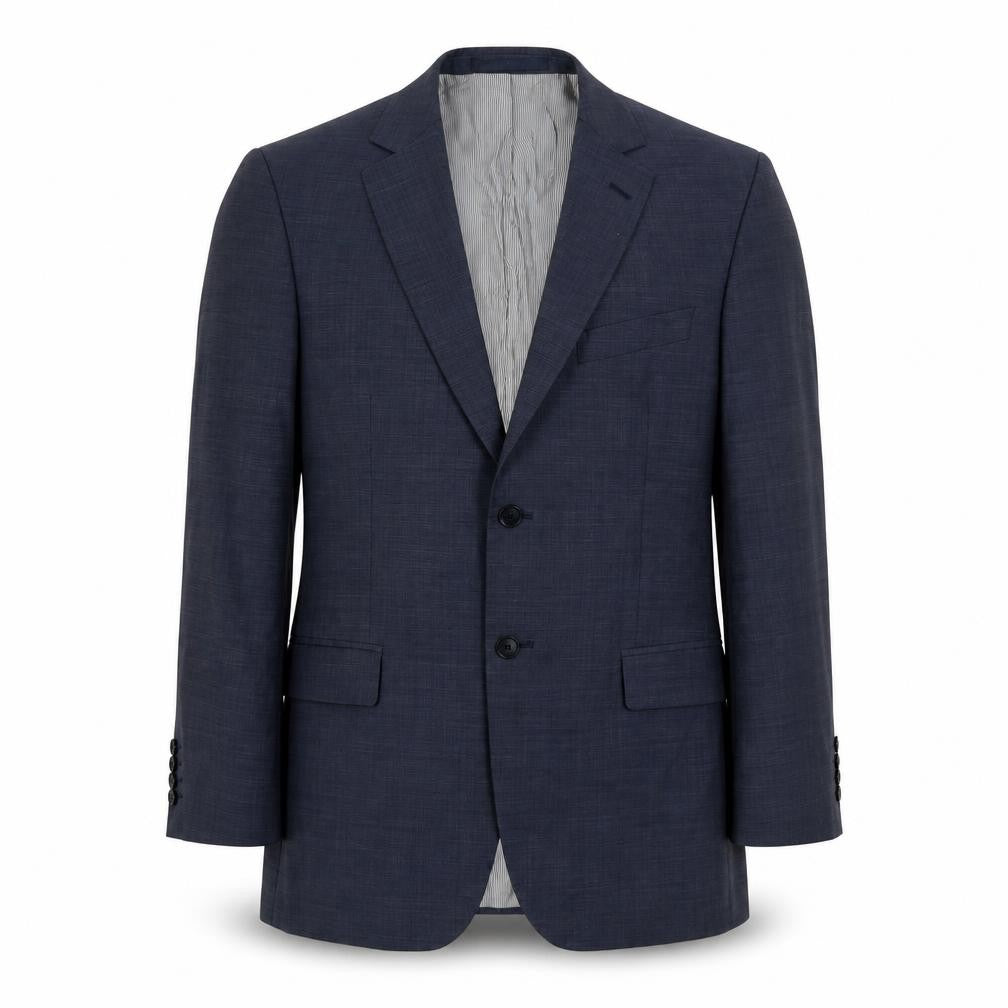 Marks and Spencer Mens Blue Wool Jacket Suit Jacket Size 40 Regular