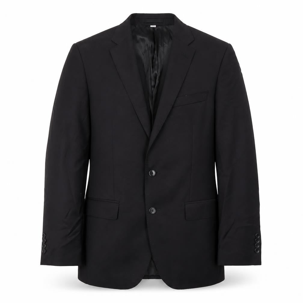 Marks and Spencer Mens Black Wool Jacket Suit Jacket Size 38 Regular