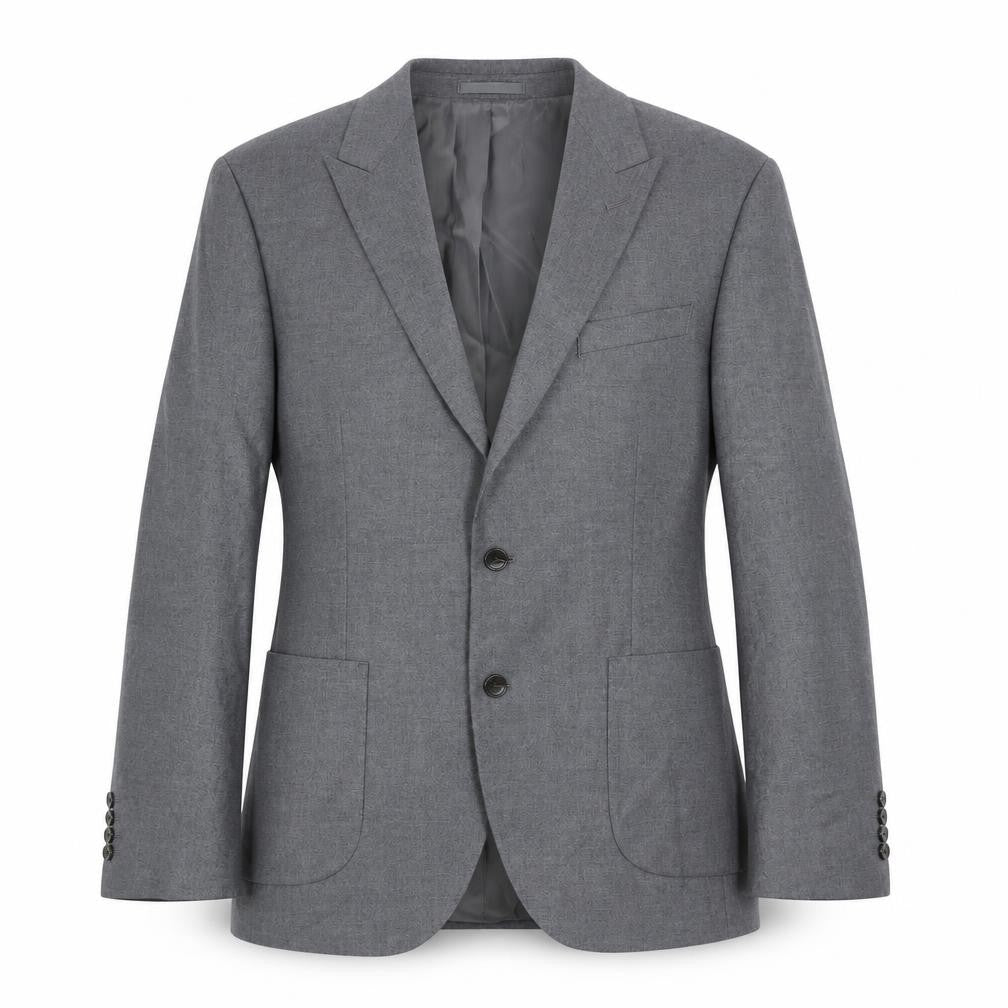 Autograph Mens Grey Polyester Jacket Suit Jacket Size 42 Regular