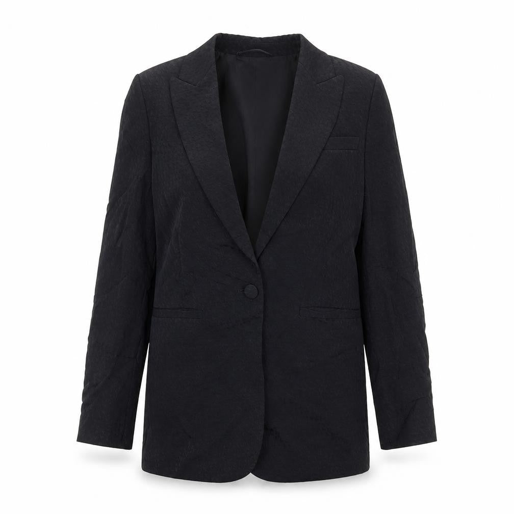 Marks and Spencer Womens Black Viscose Jacket Suit Jacket Size 8