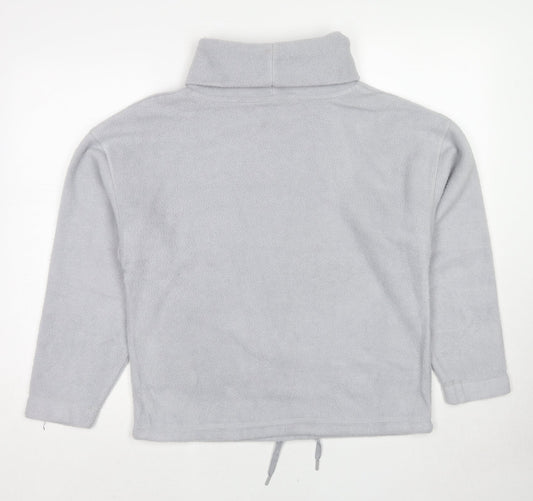 Marks and Spencer Womens Grey Polyester Pullover Sweatshirt Size S Pullover