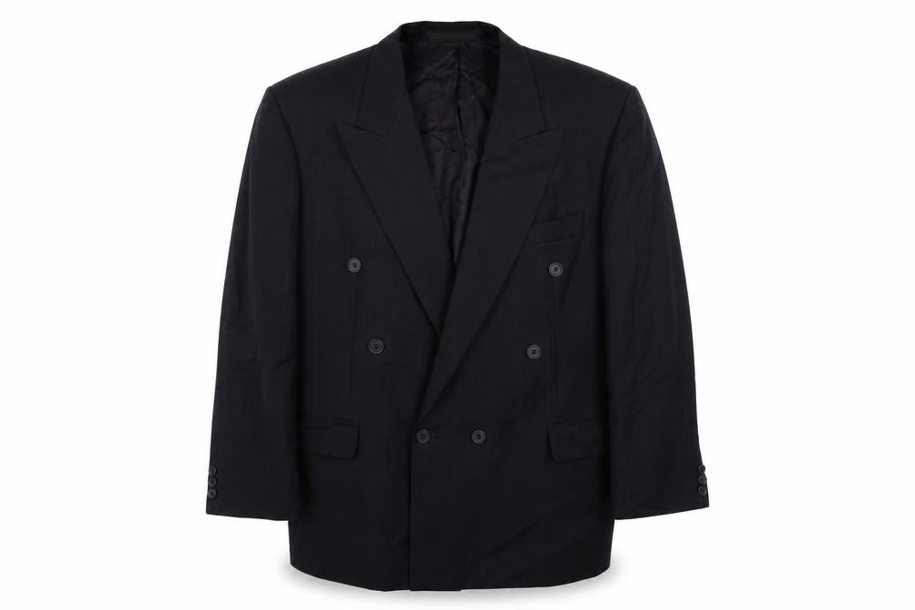 Marks and Spencer Mens Blue Wool Jacket Suit Jacket Size 40 Regular