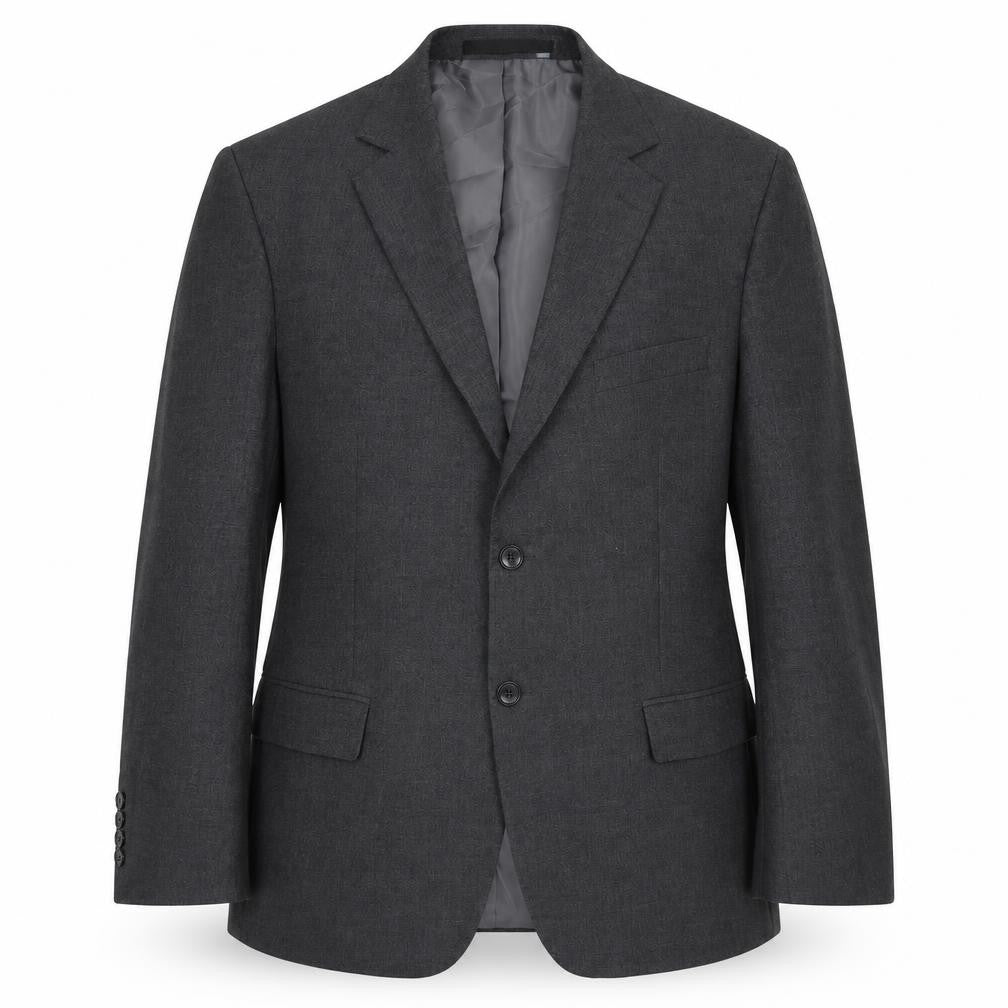 Marks and Spencer Mens Grey Polyester Jacket Suit Jacket Size 42 Regular