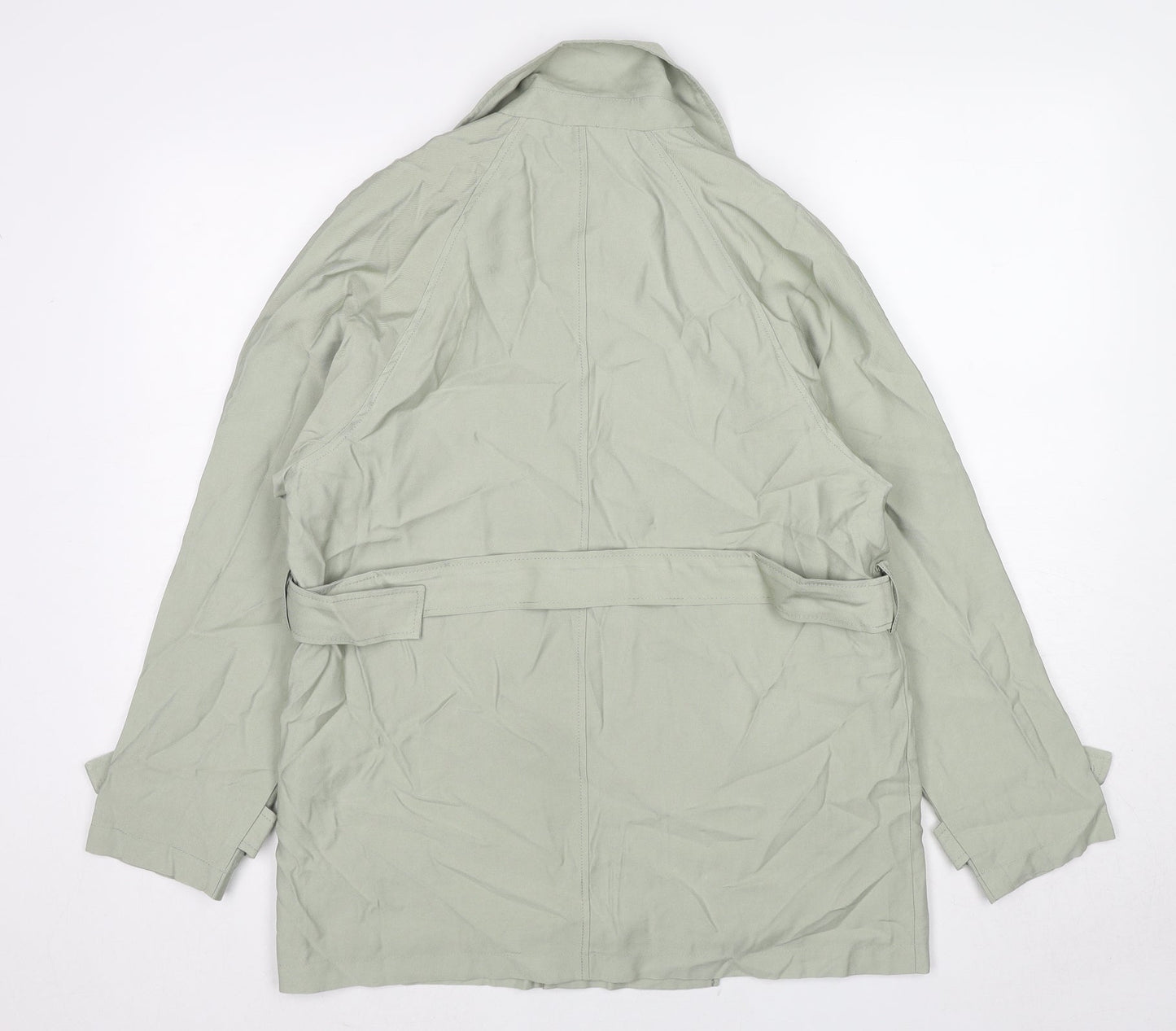K.Zell Womens Green Jacket Size S Button