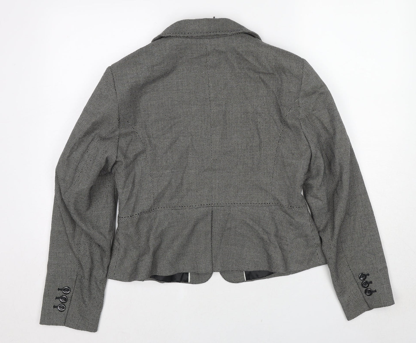 Marks and Spencer Womens Grey Polyester Jacket Suit Jacket Size 14