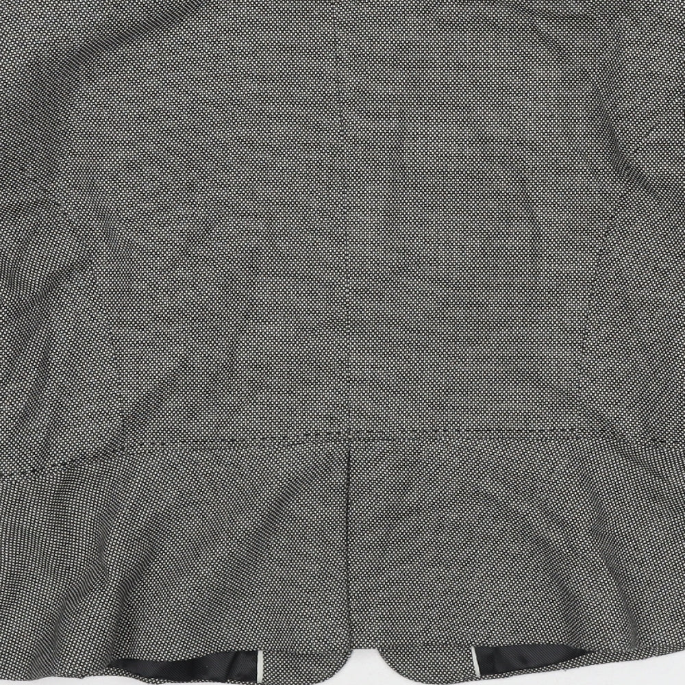 Marks and Spencer Womens Grey Polyester Jacket Suit Jacket Size 14