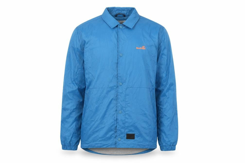 Boxfresh Mens Blue Jacket Size S Snap