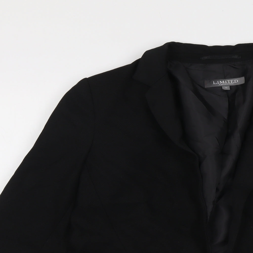 Marks and Spencer Womens Black Jacket Blazer Size 10