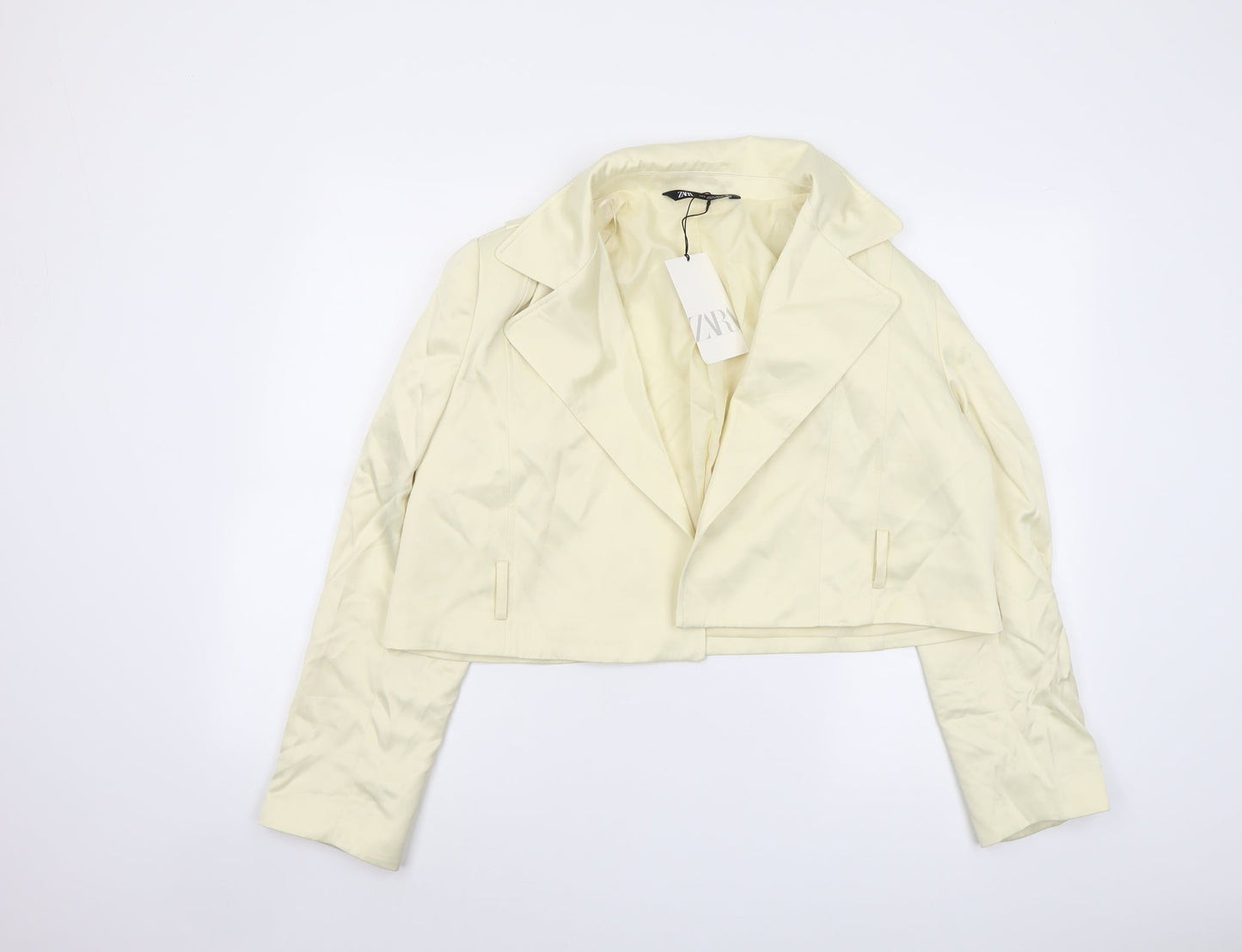 Zara Womens Yellow Jacket Size S