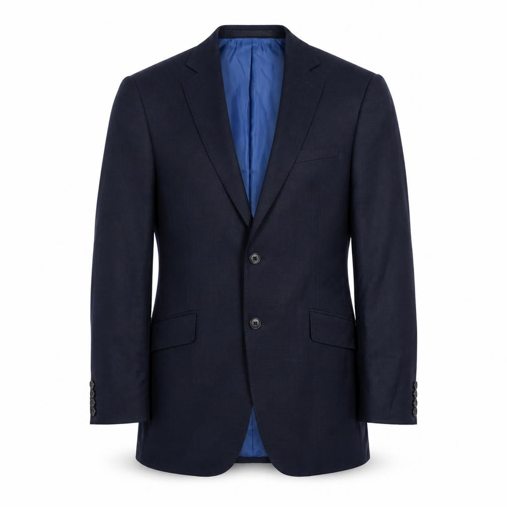 Marks and Spencer Mens Blue Wool Jacket Suit Jacket Size 38 Regular