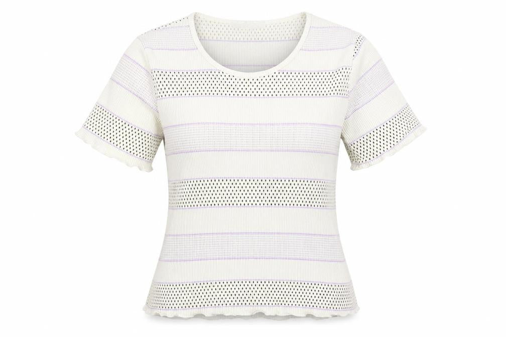 Womens UK Size M Klass White Polyester T-Shirt