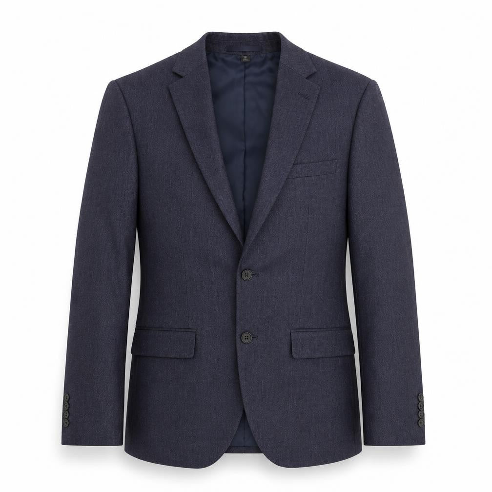 Marks and Spencer Mens Blue Polyester Jacket Suit Jacket Size 36 Regular