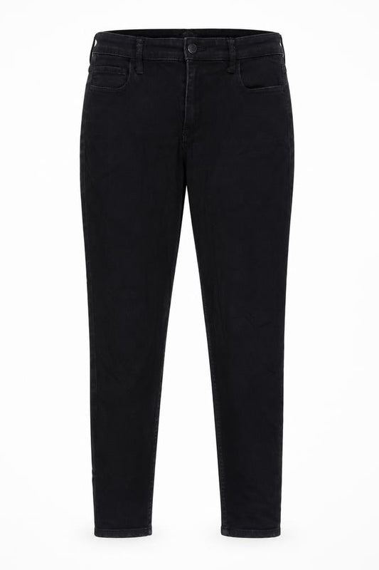 Hollister Womens Black Cotton Skinny Jeans Size 29 in L26 in Regular Zip