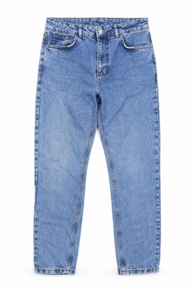 Reclaimed Vintage Womens Blue Cotton Skinny Jeans Size 30 in Regular Zip