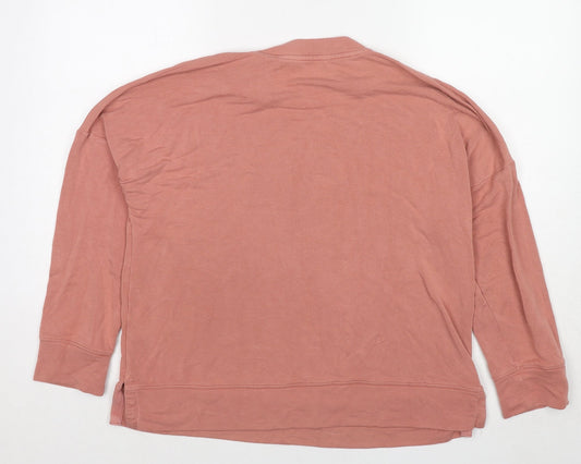Marks and Spencer Womens Beige Viscose Pullover Sweatshirt Size 14 Pullover - Feline
