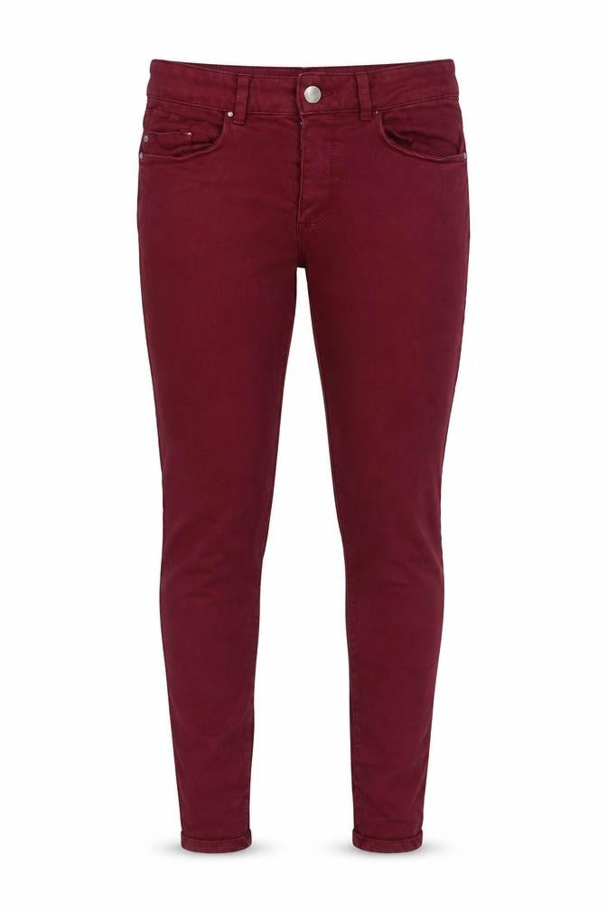 Zara Womens Purple Cotton Skinny Jeans Size 10 Regular Zip