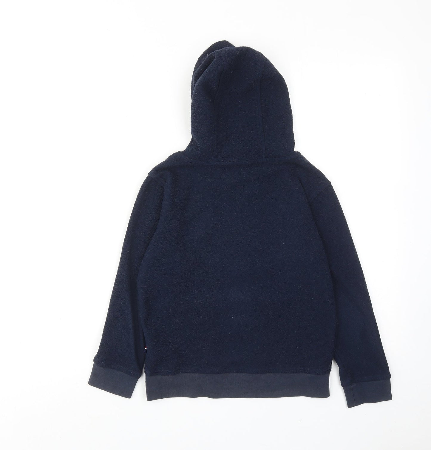 US Polo Assn. Boys Blue Polyester Pullover Hoodie Size 7-8 Years Pullover