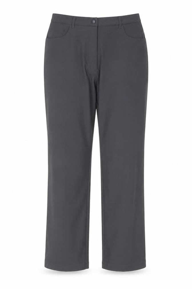 Joie De Vivre Womens Grey Polyester Trousers Size 16 Regular Zip