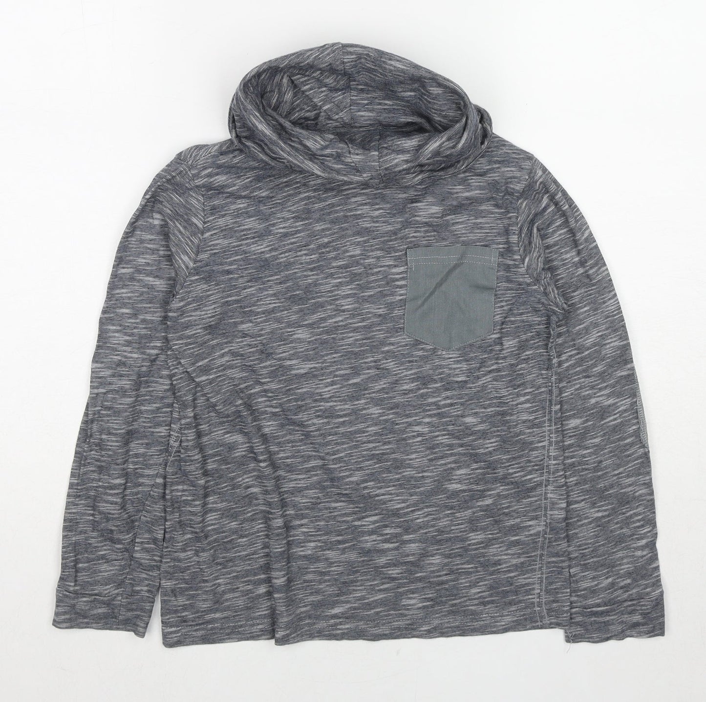 NEXT Boys Grey Cotton Pullover Sweatshirt Size 9 Years Pullover
