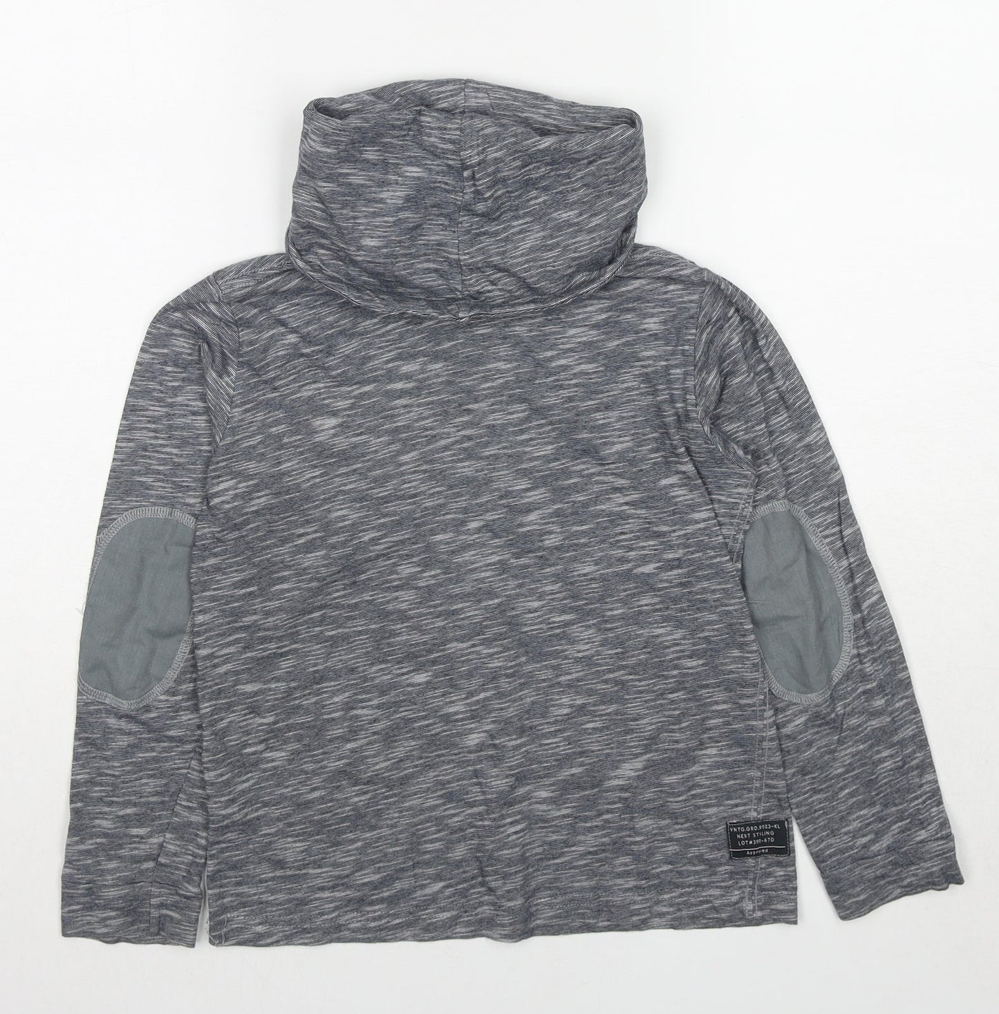 NEXT Boys Grey Cotton Pullover Sweatshirt Size 9 Years Pullover