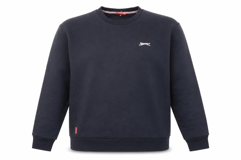 Mens UK L Regular Slazenger Blue Pullover Sweatshirt