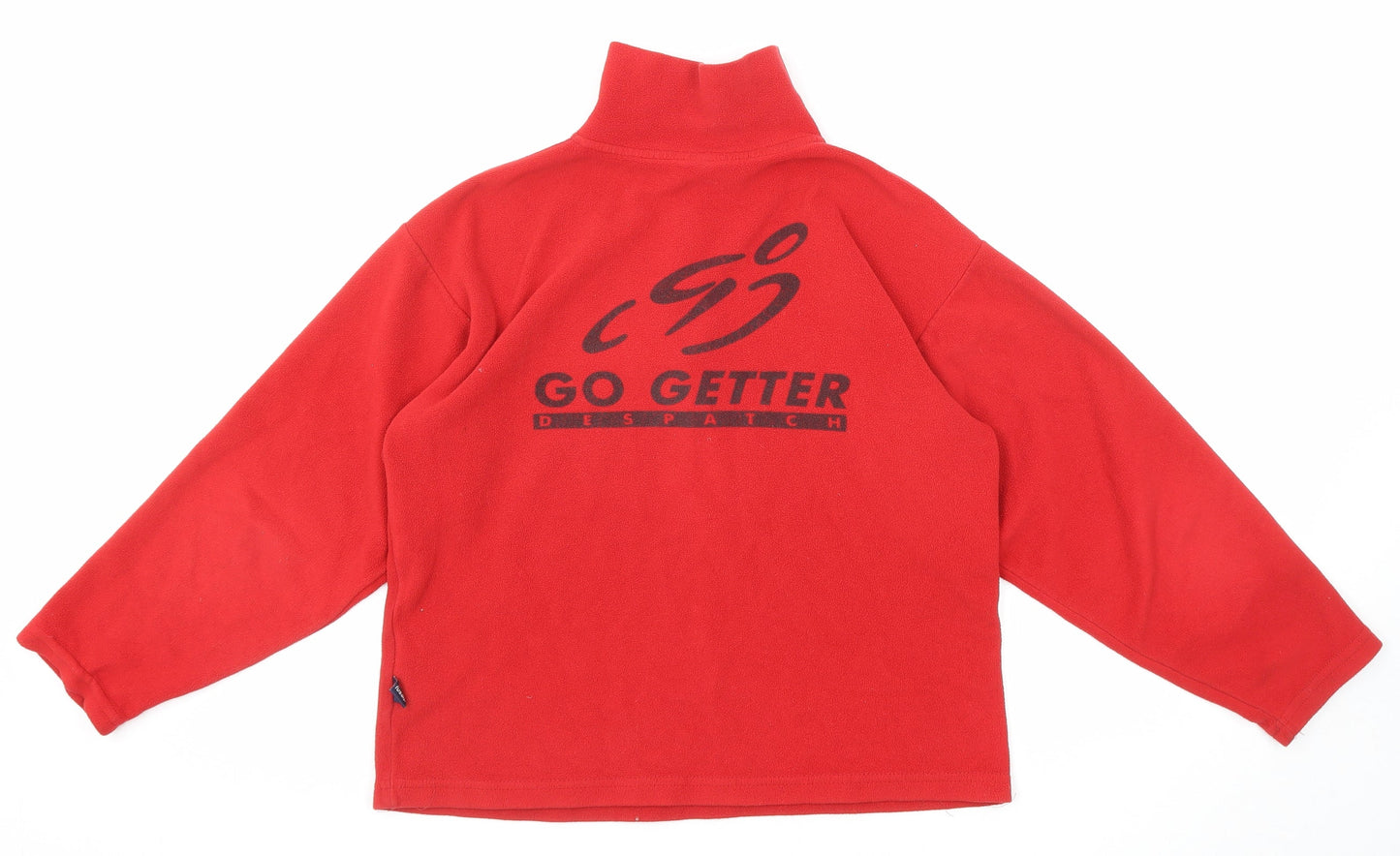 Fusalp Womens Red Polyester Pullover Sweatshirt Size 14 Zip - Go getter