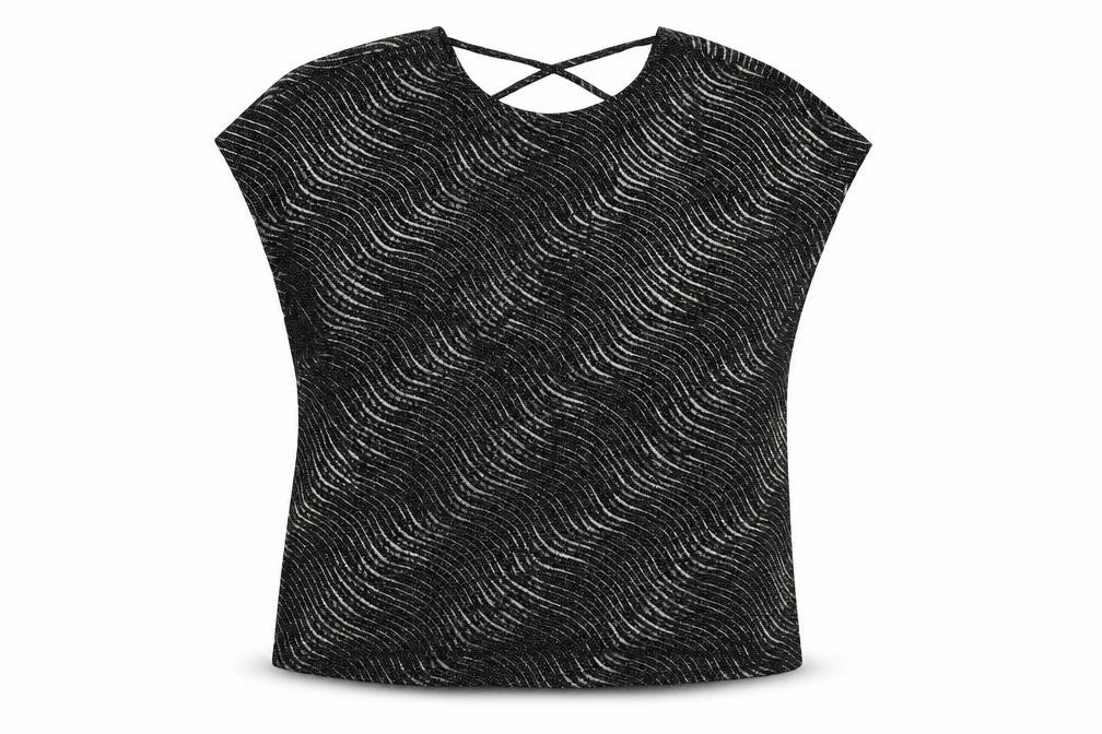 Womens UK Size XL Klass Black Polyamide Blouse