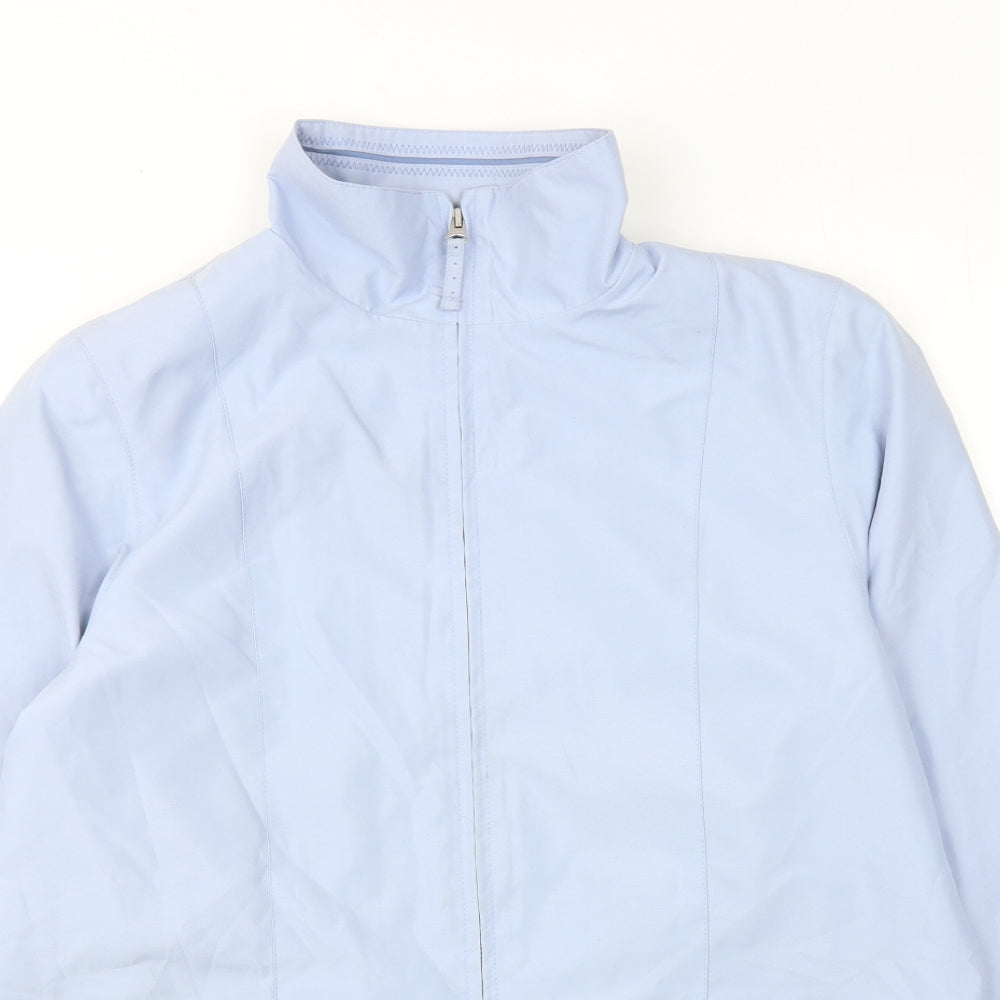 Bonmarché Womens Blue Jacket Size S Zip