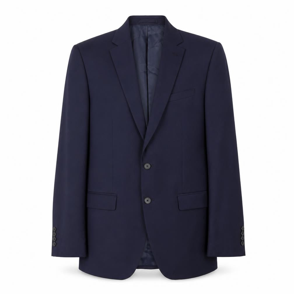 Marks and Spencer Mens Blue Polyester Jacket Suit Jacket Size 42 Regular