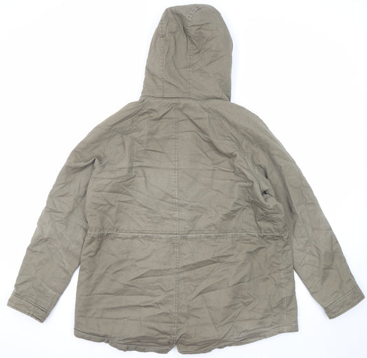 Collection B New York Womens Green Jacket Size XL Zip