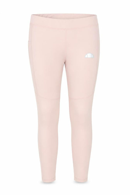 ellesse Womens Pink Polyester Compression Leggings Size 12 Regular