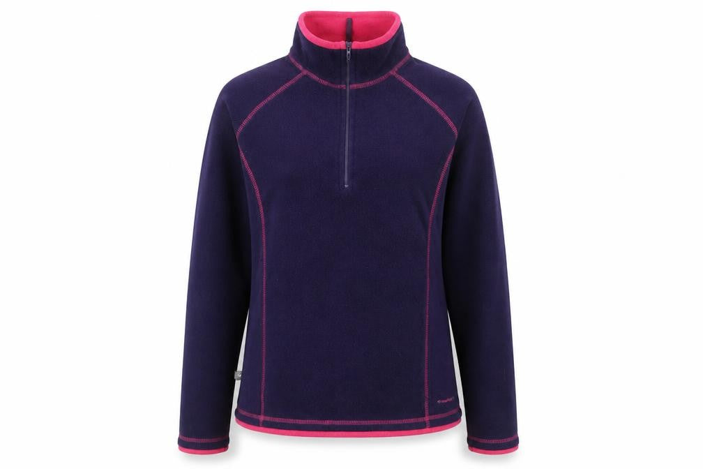 Womens UK 10 Regular Mountain Life Purple Pullover Sweatshirt