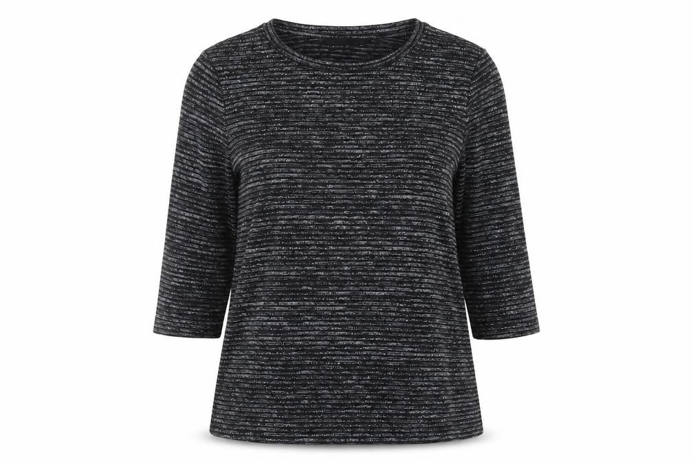 Womens UK Size M Dunnes Stores Black Polyester Blouse